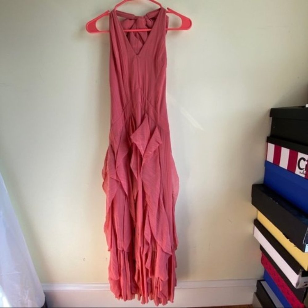 H&M CONSCIOUS Gorgeous Long Chiffon Dress - Picture 7 of 8